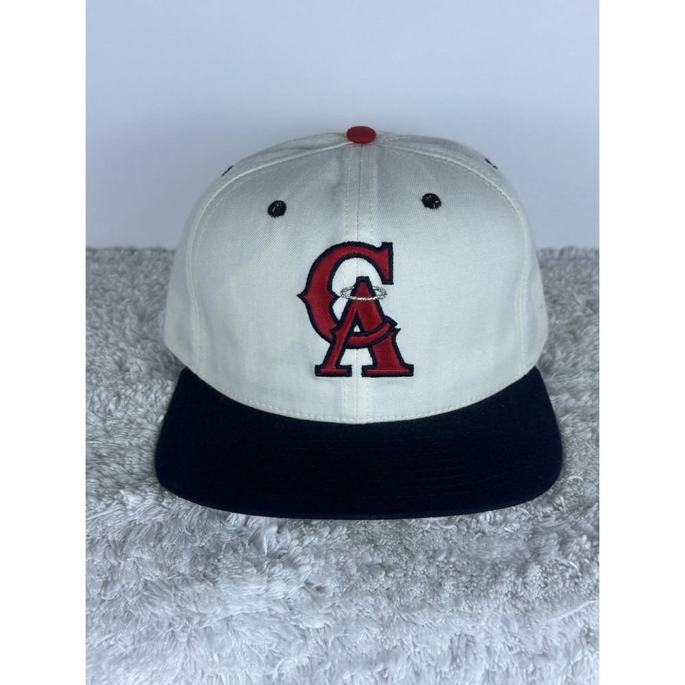 Vintage 90's California Angels New Era SnapBack Hat Cap Deadstock NWOT **Read**